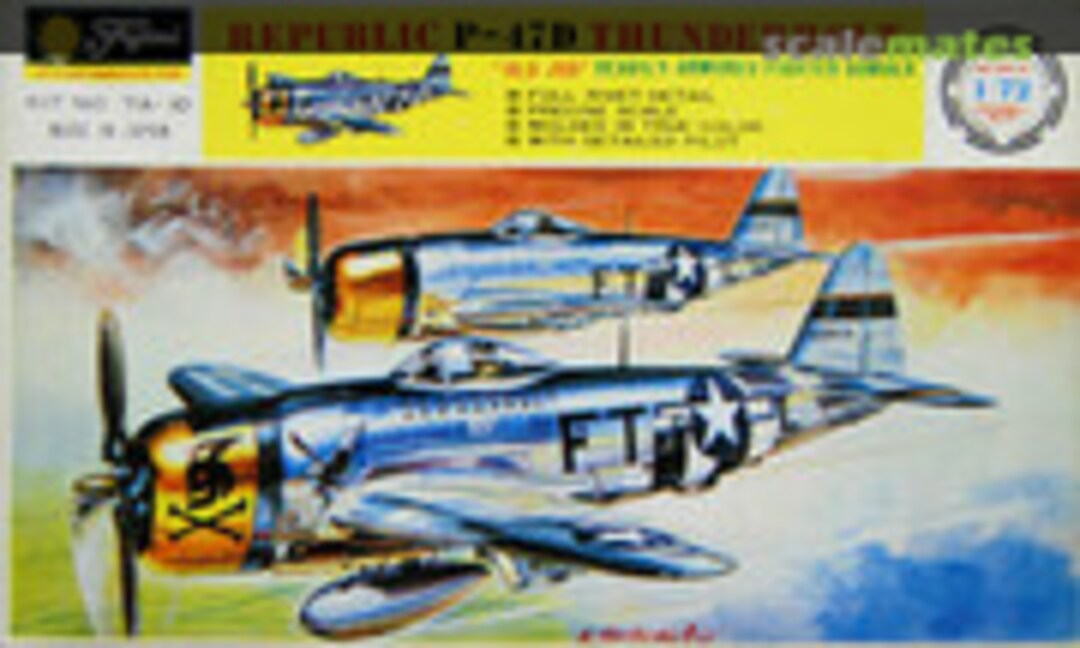 1:72 Republic P-47D Thunderbolt (Fujimi 7A-10)