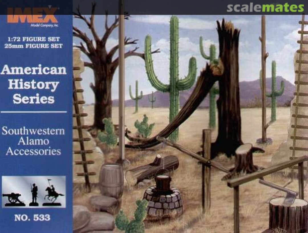 Boxart Southwestern Alamo Accessories 533 IMEX