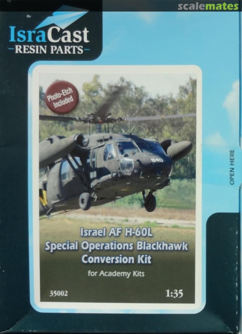 Boxart Israeli AF H-60L Special Operations Blackhawk Conversion Kit 35002 IsraCast