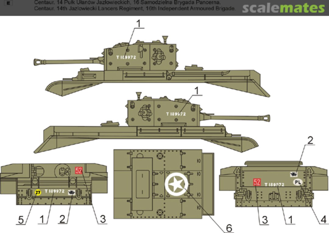 Contents Cromwell & Centaur tanks in Polish service 35D16 ToRo Model