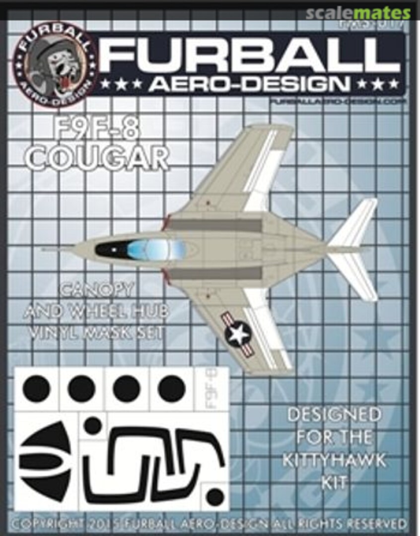 Boxart Grumman F9F-8 Cougar FMS-017 Furball Aero-Design