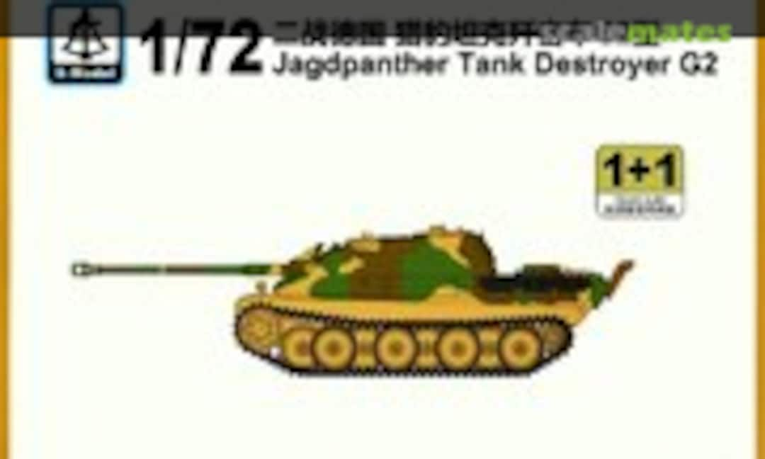 1:72 Jagdpanther Tank Destroyer G2 (S-Model (China) PS720150)