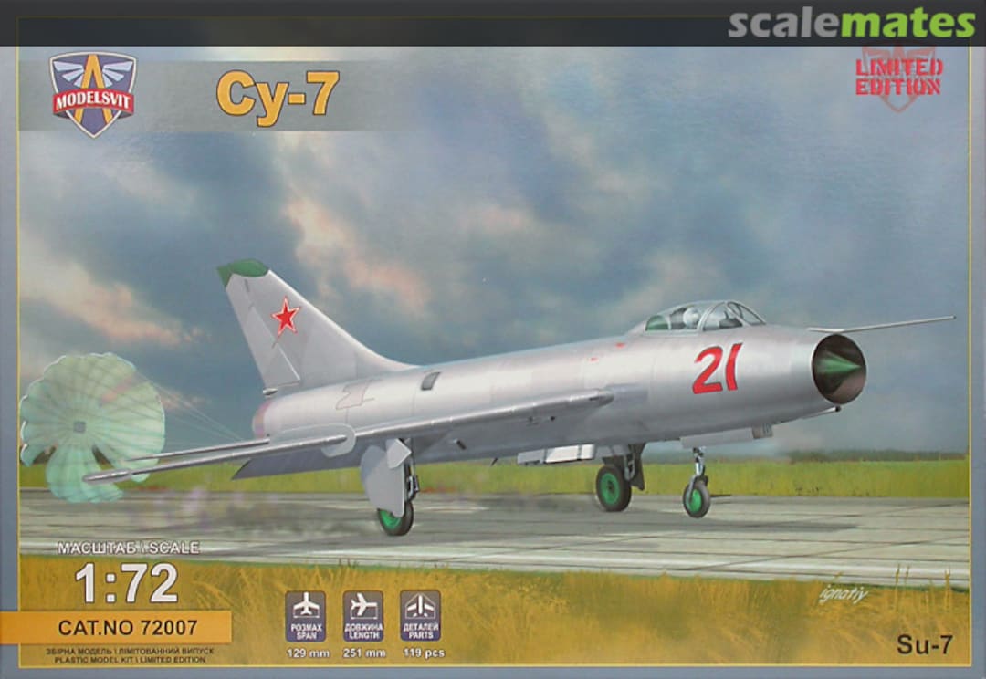 Boxart Su-7 72007 ModelSvit