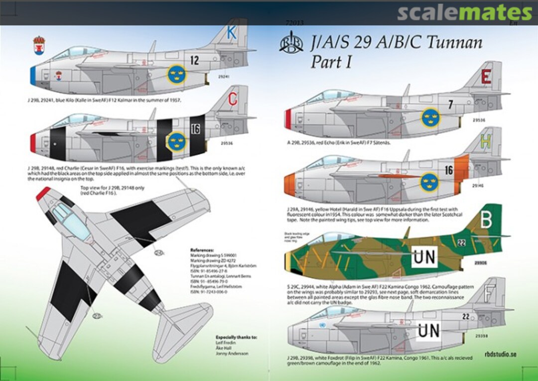 Boxart J/A/S 29 A/B/C Tunnan 72013 RB Decals