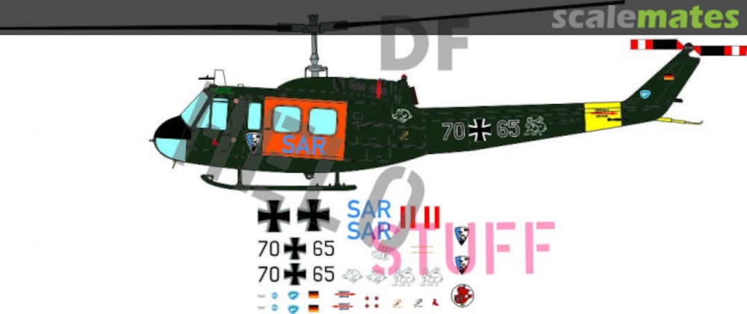 Boxart Bell UH-1D "HTG Special - Tactical Air Meet 82´" DF31748 DF HeloStuff