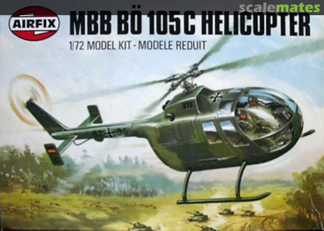 Boxart MBB Bö 105C 61068 Airfix