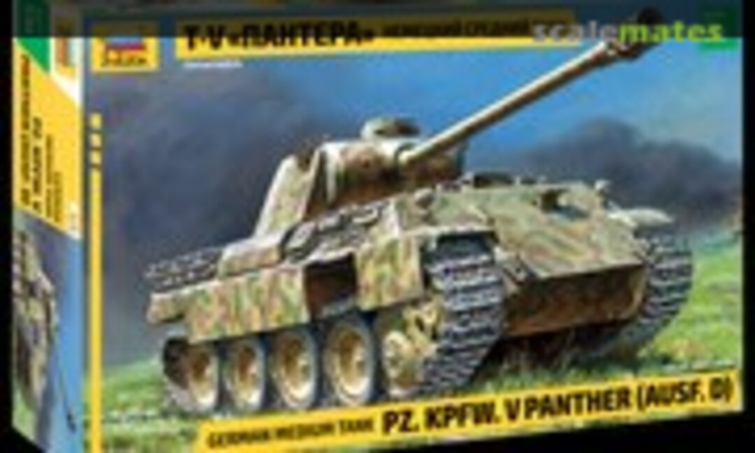 1:35 Pz.Kpfw. V Panther (Ausf. D) (Zvezda 3678)