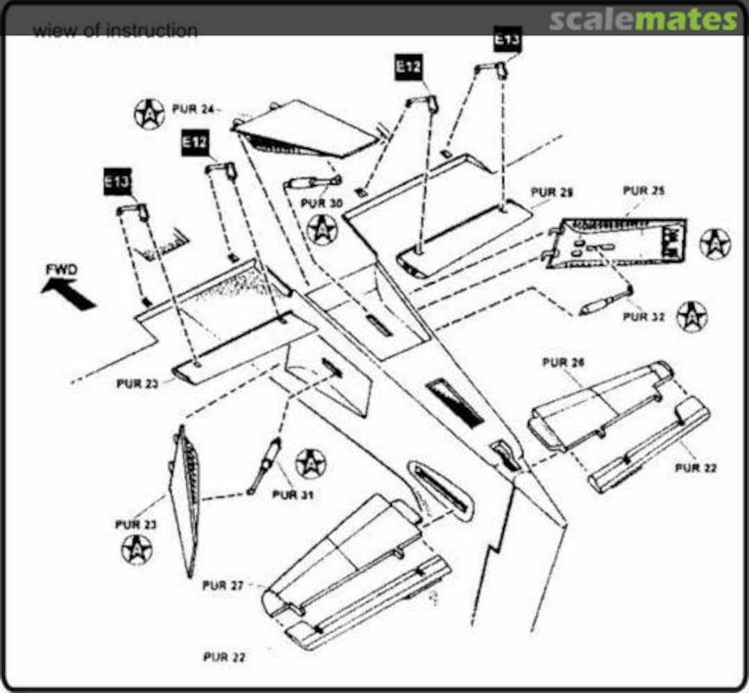 Boxart A-1H Skyraider Detail Set 4017 CMK