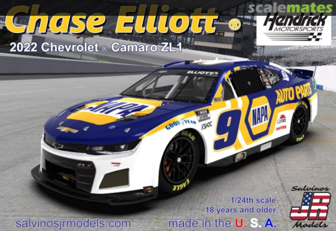 Boxart 2022 Chevrolet Camaro ZL1 HMC2022CEP Salvinos JR Models