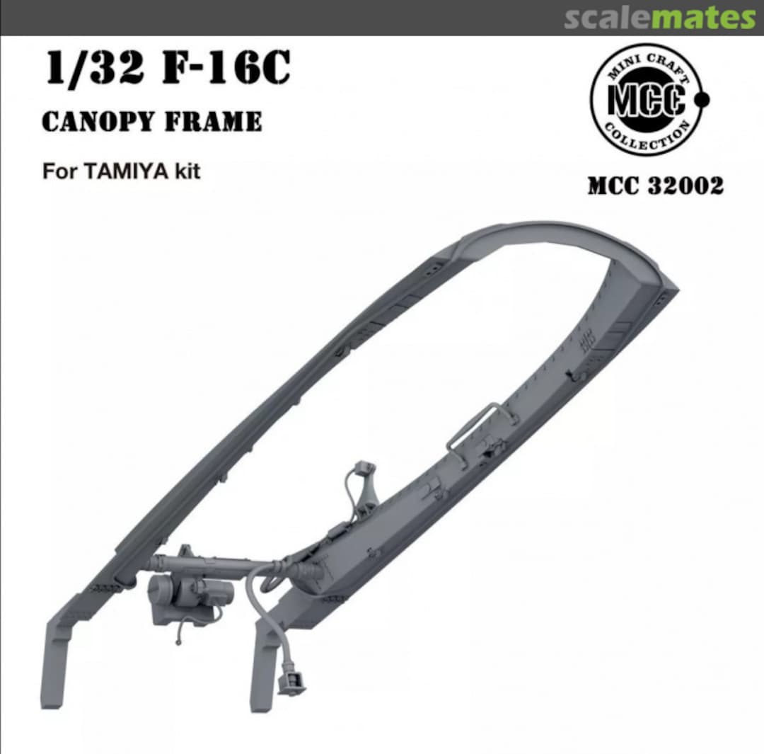 Boxart F-16C Canopy Frame MCC32002 MINI CRAFT collection