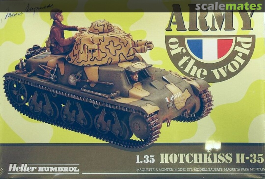 Boxart Hotchkiss H-35 81171 Heller Humbrol