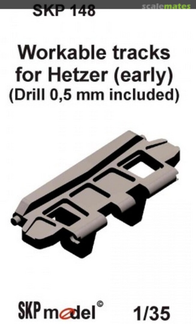 Boxart Workable tracks for Hetzer (early) SKP 148 SKP model