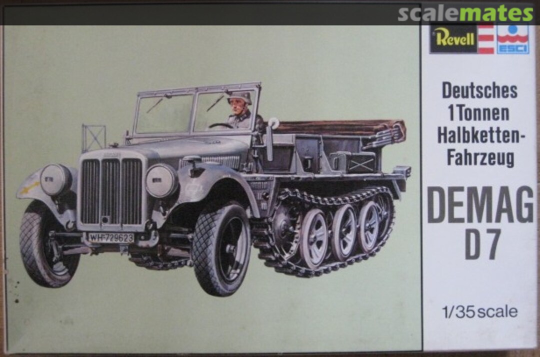 Boxart Sd.Kfz. 10 Ausf. A H-2261 Revell/ESCI