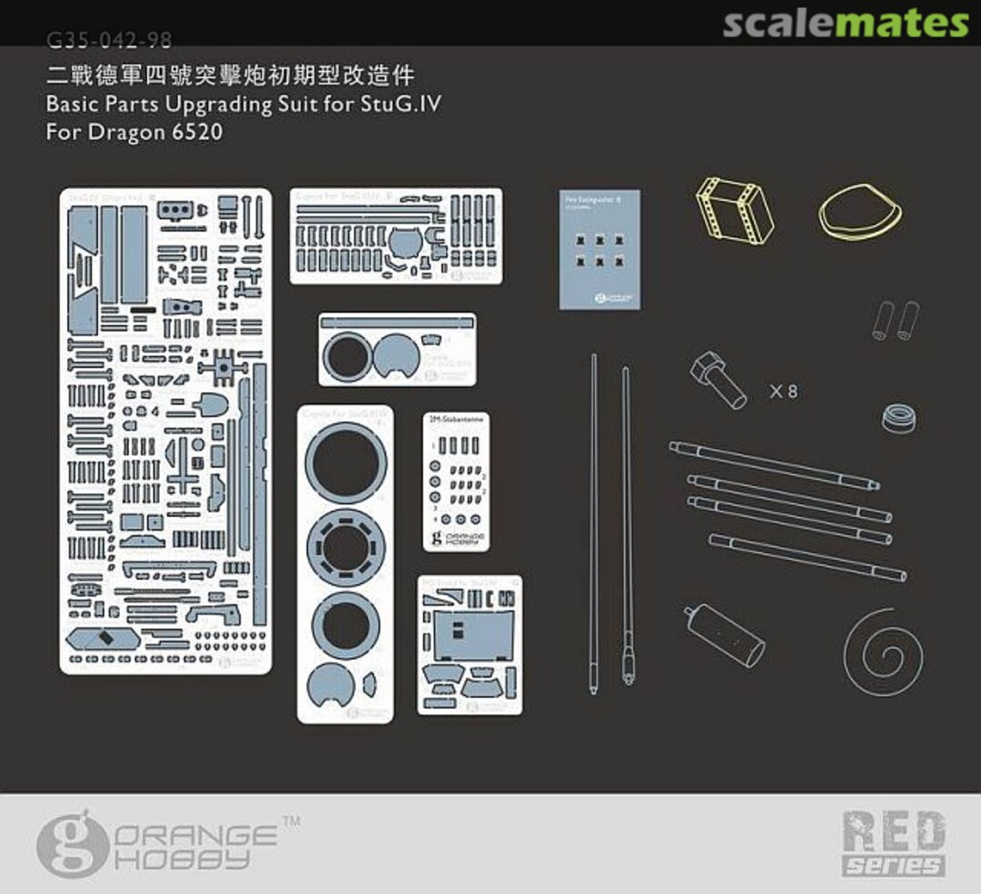 Boxart German Stug.IV Detail set G35-042 Orange Hobby