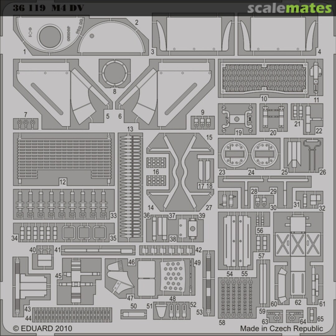 Boxart M4 DV 36119 Eduard