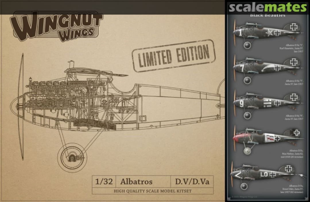 Boxart Albatros D.Va 32907 Wingnut Wings