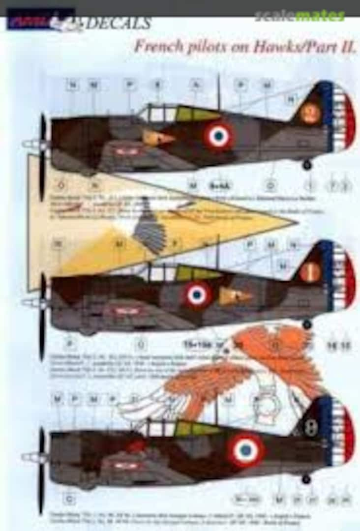 Boxart French pilots on Hawks 72007 AML