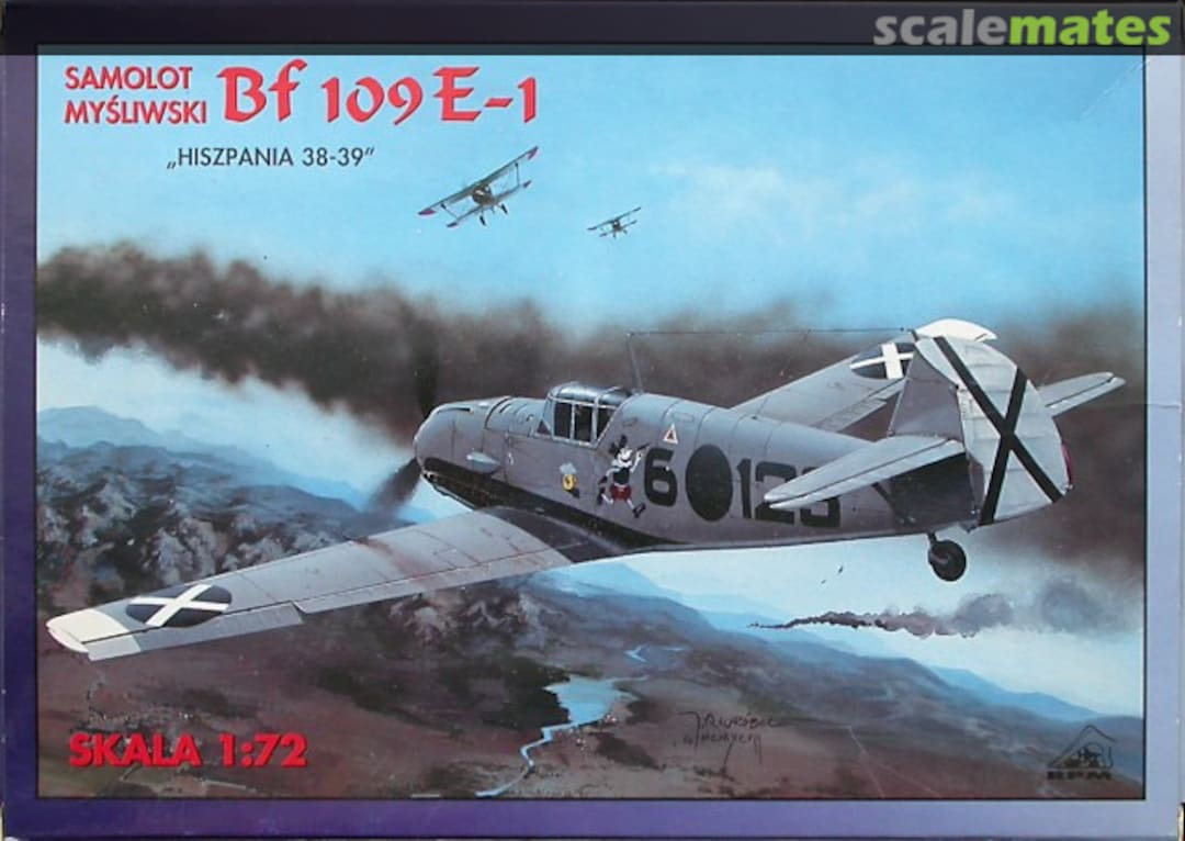 Boxart Bf 109E-1 72008 RPM