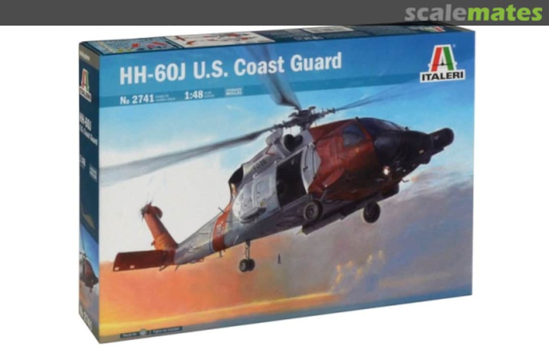 Boxart HH-60J U.S. Coast Guard 2741 Italeri