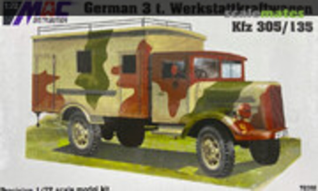 1:72 German 3 t. Werkstattkraftwagen Kfz 305/135 (MAC Distribution 72082)