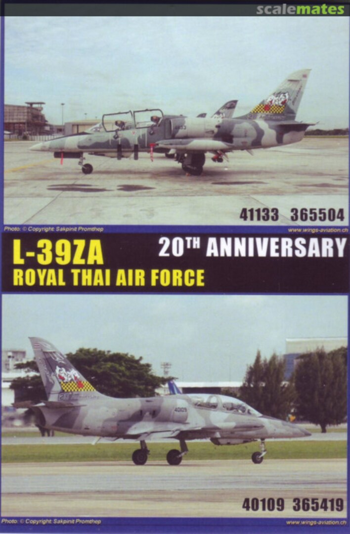 Boxart Aero L-39ZA Albatros 72058 Siam Scale