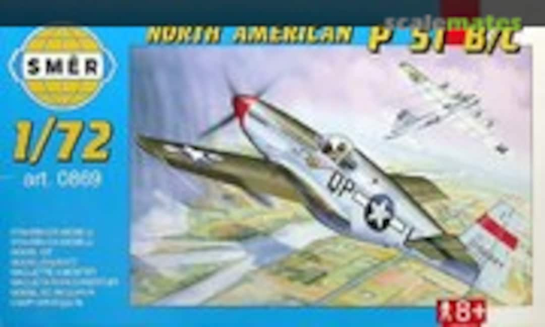 1:72 North American P-51B/C (Směr 0869)