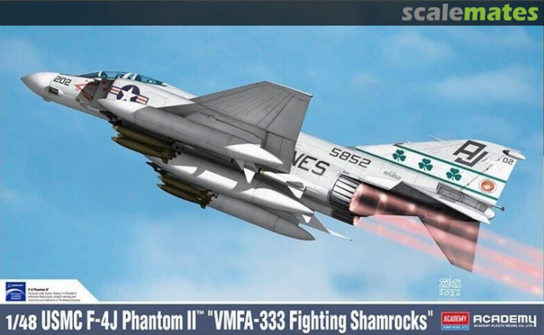 Boxart F-4J Phantom II 12356 Academy