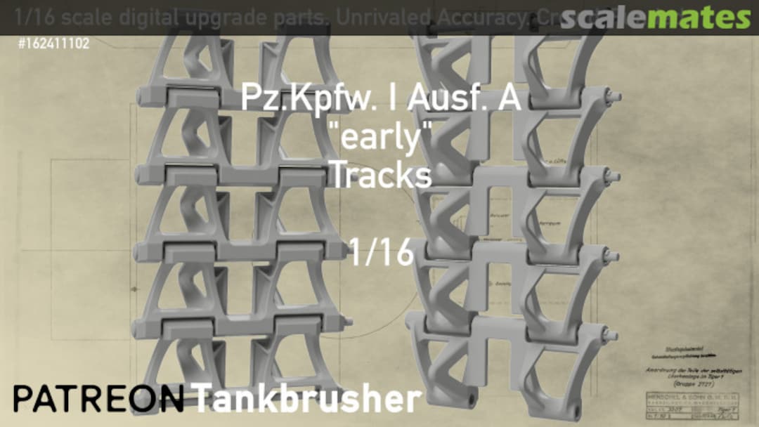 Boxart Pz.Kpfw. I Ausf. A (early) 162411102 Tankbrusher Scale Modeling