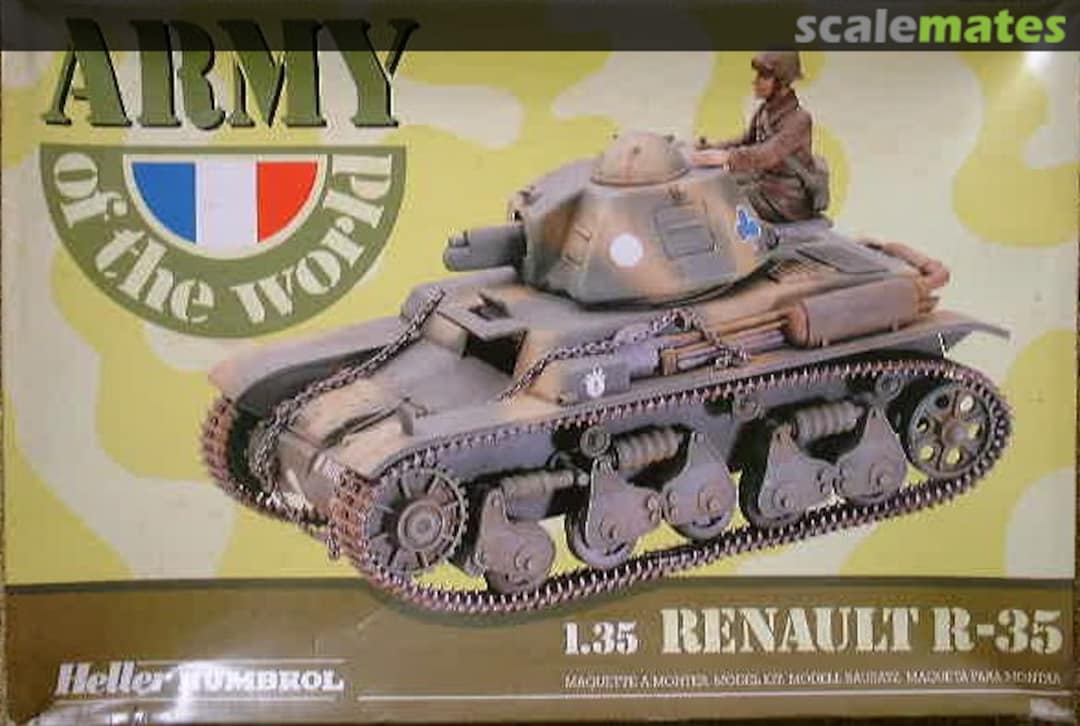 Boxart Renault R-35 81133 Heller Humbrol