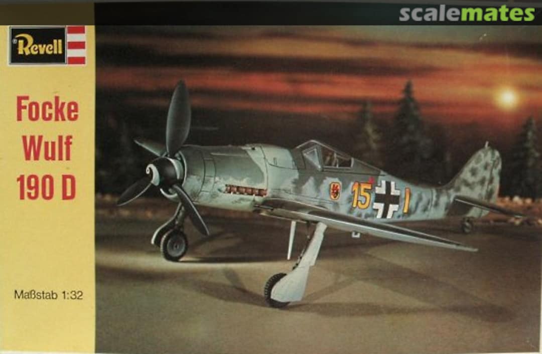 Boxart Focke Wulf 190 D H-215 Revell