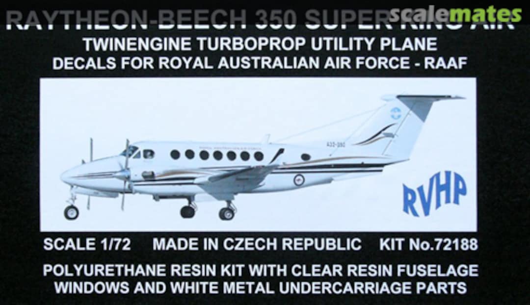 Boxart Raytheon-Beech 350 Super King Air 72188 RVHP