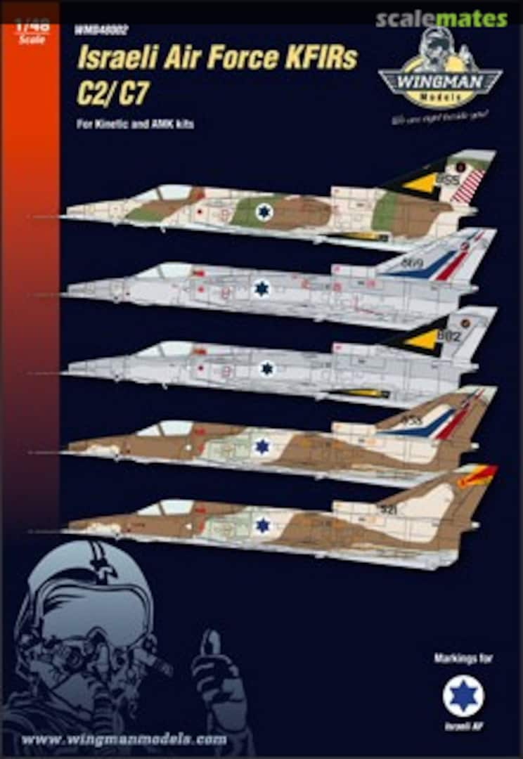 Boxart Israeli Air Force KFIRs WMD48002 Wingman Models