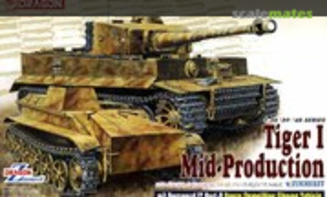 1:35 Tiger I Mid Production w/Zimmerit (Dragon 6866)