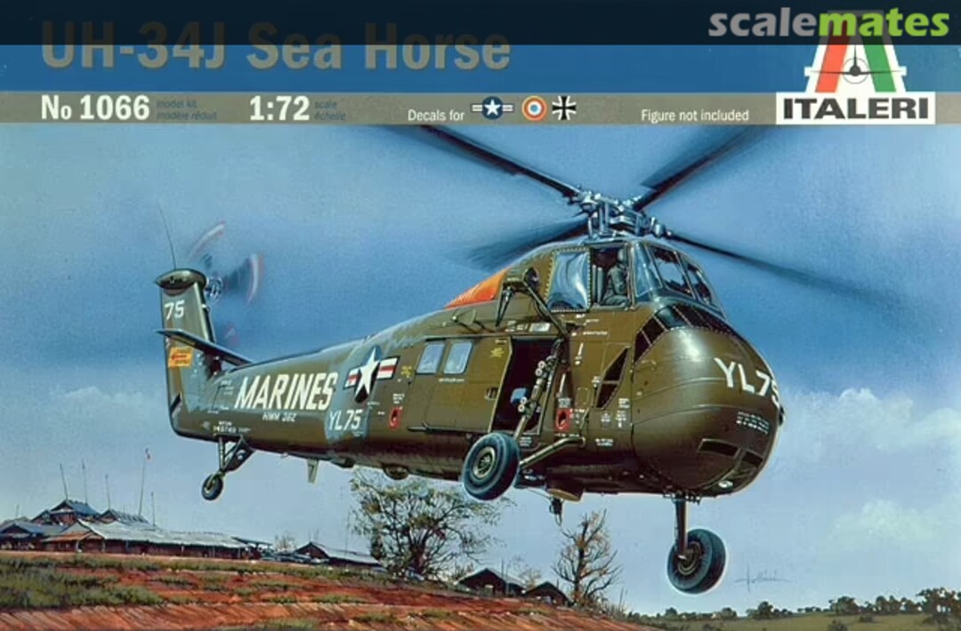 Boxart UH-34J Sea Horse 1066 Italeri