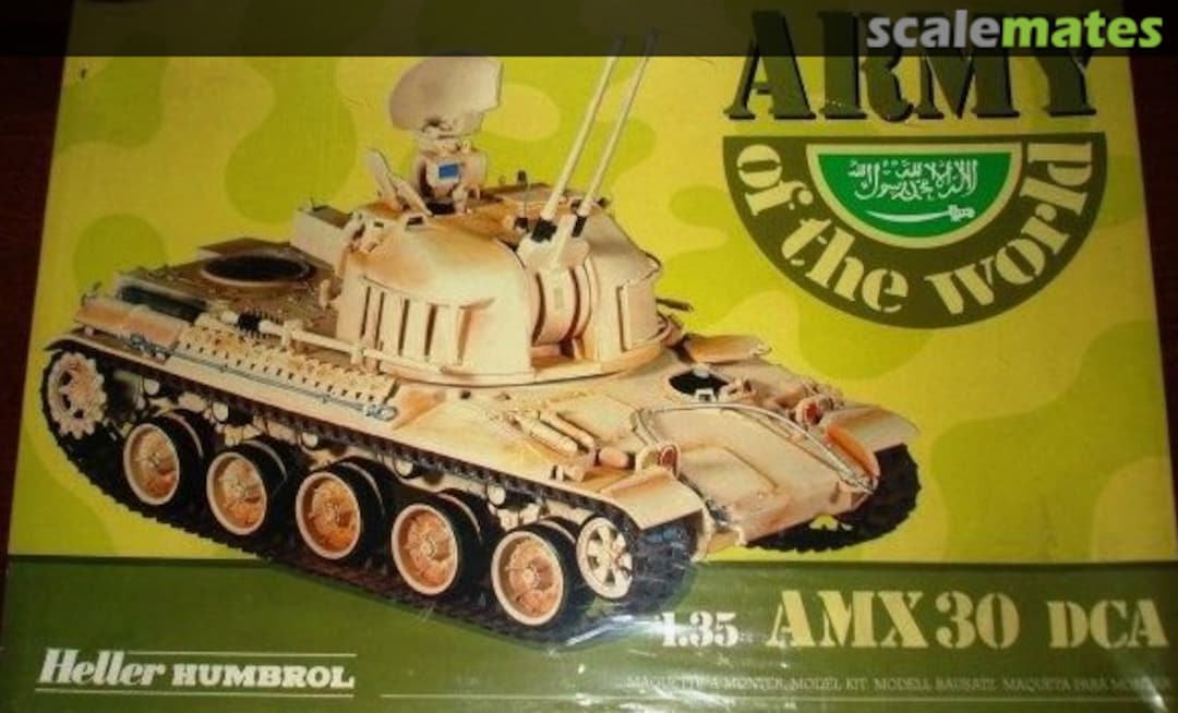 Boxart AMX 30 DCA 81123 Heller Humbrol