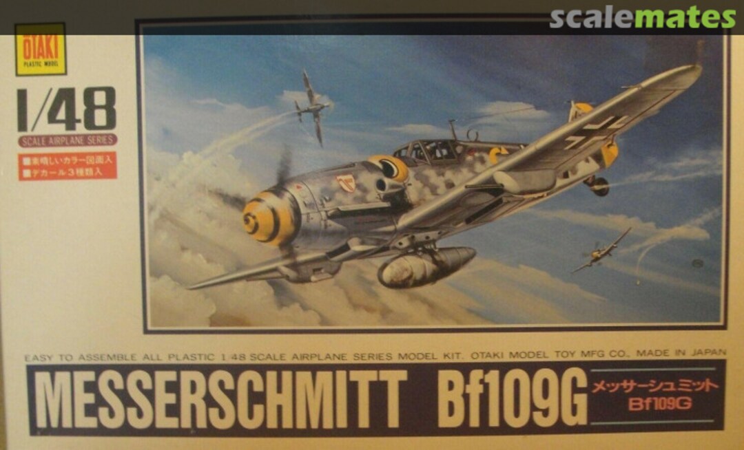 Boxart Messerschmitt Bf109G OT2-25-600 Otaki