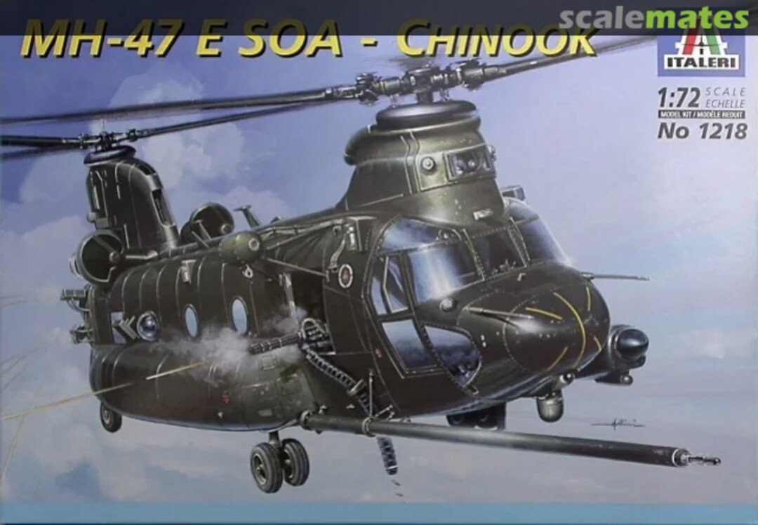 Boxart MH-47E SOA Chinook 1218 Italeri