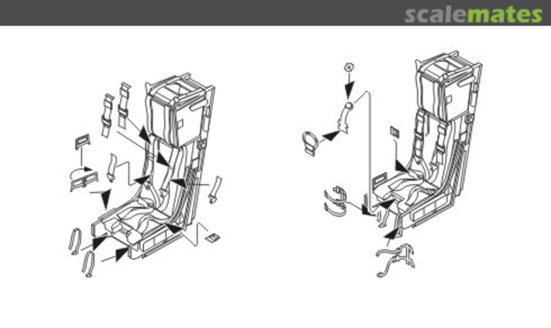 Boxart Hawk T.Mk.I Ejection seats Q48102 CMK