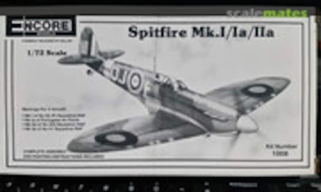 1:72 Spitfire Mk.I/Ia/IIA (Encore Models 1008)