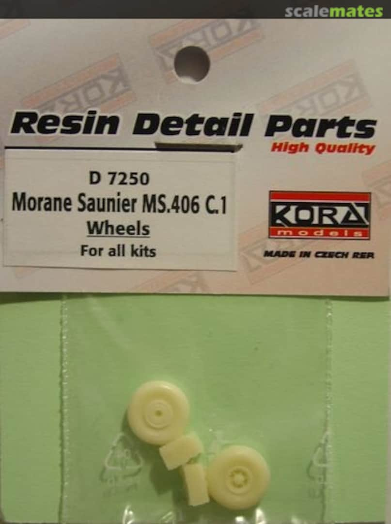 Boxart Morane Saulnier MS.406 C.1 D7250 Kora Models