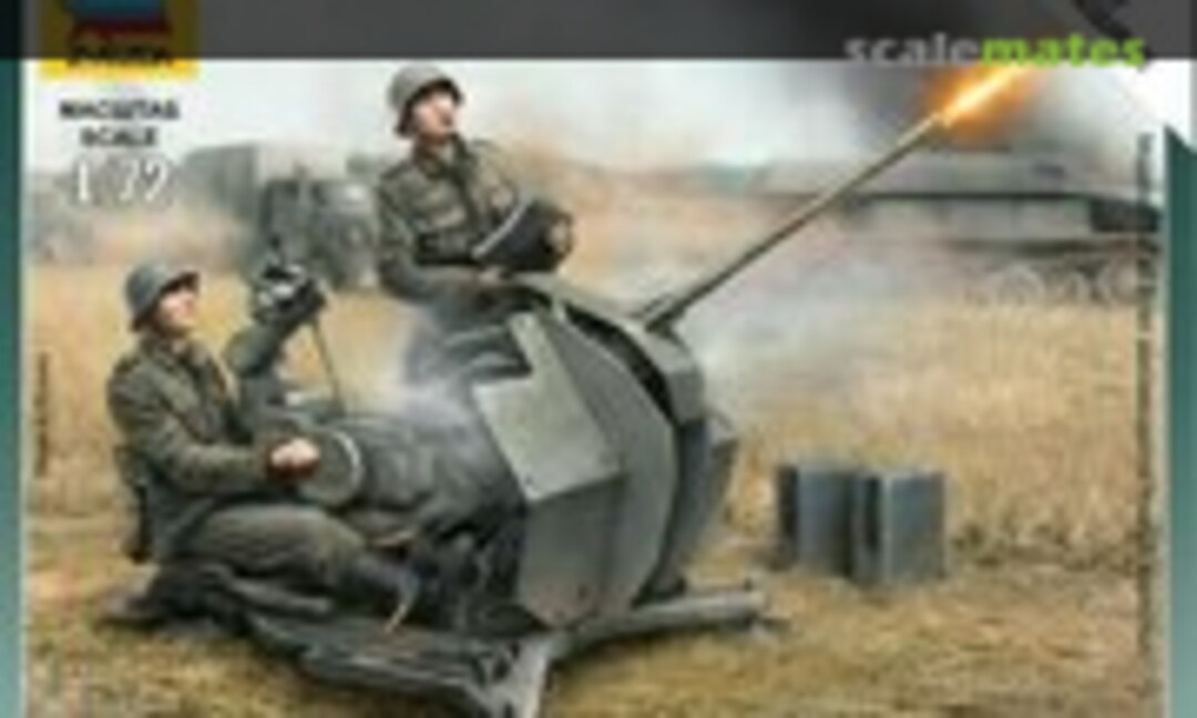 1:72 20mm Anti-Aircraft Gun Flak 38 with Crew (Zvezda 6117)