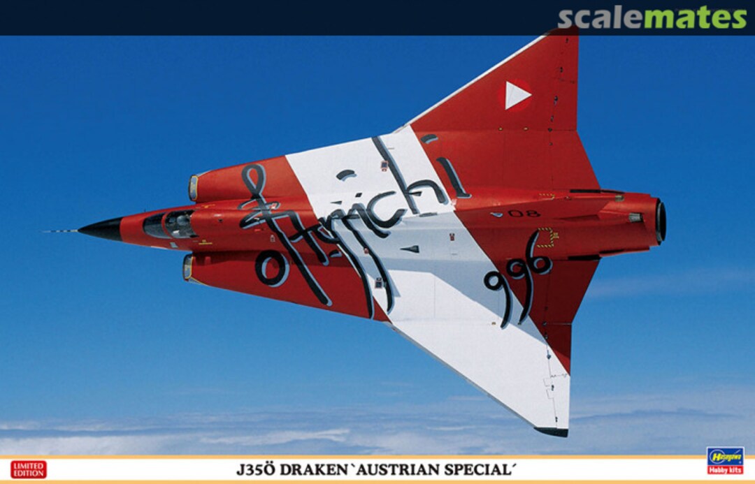 Boxart J35Ö Draken `Austrian Special´ 07519 Hasegawa