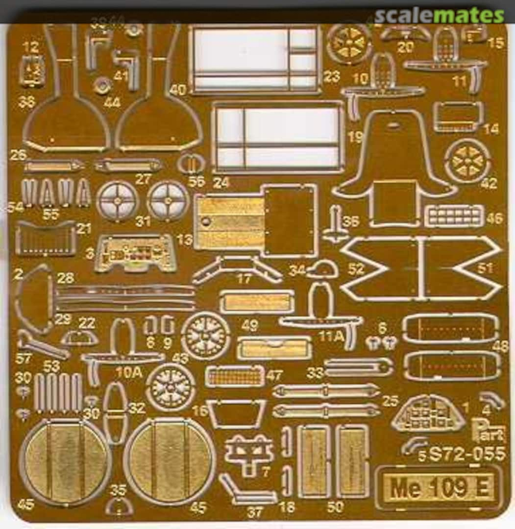 Boxart Bf 109E S72-055 Part