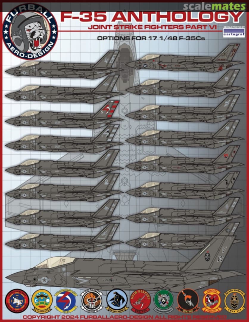 Boxart F-35 Anthology 48-097 Furball Aero-Design