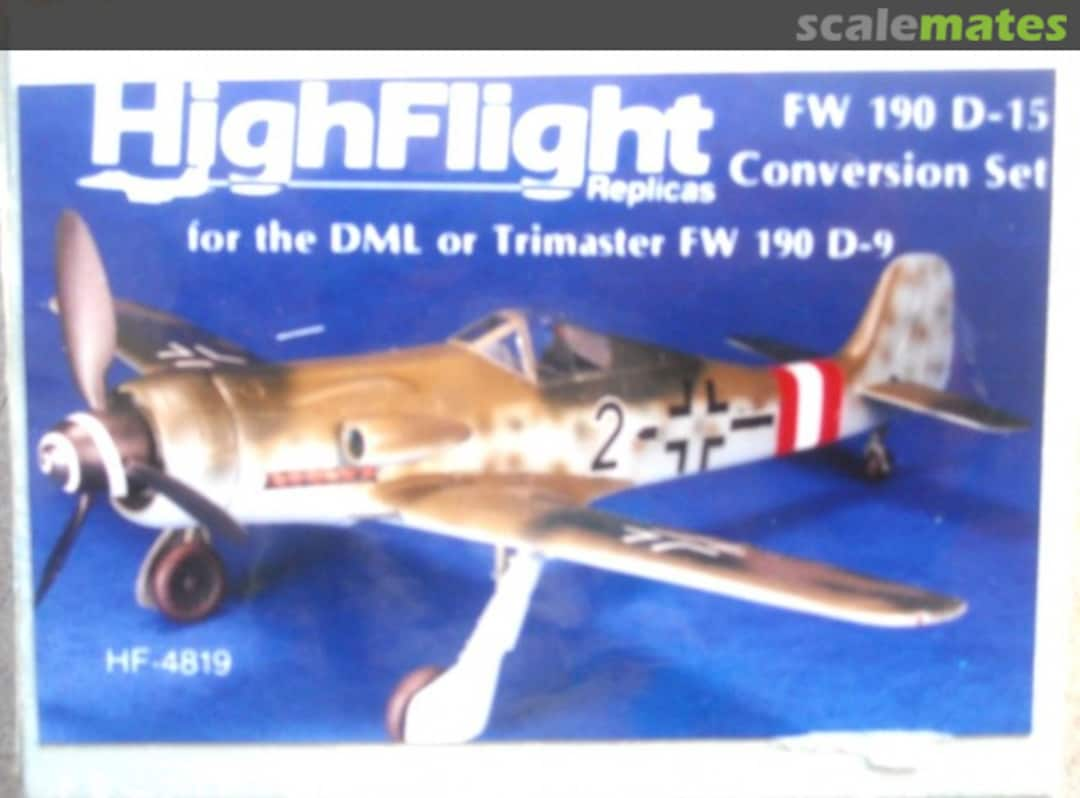 Boxart Fw 190D-15 Conversion Set HF-4819 HighFlight Replicas