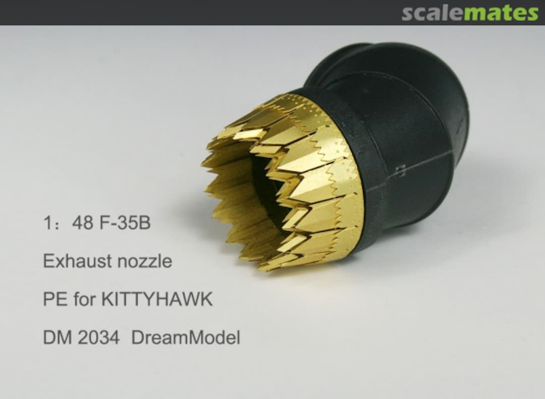 Boxart F-35B Exhaust Nozzle DM 2034 DreamModel