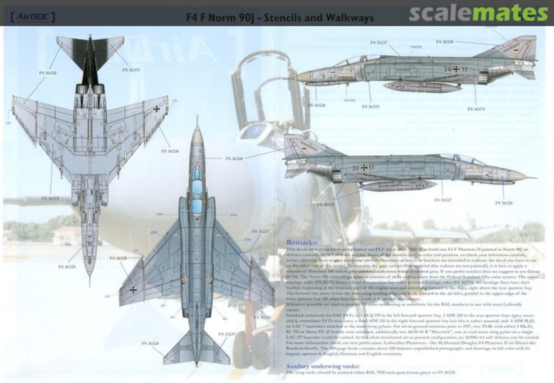 Contents Luftwaffe F-4 Phantom II S48-01 AirDOC