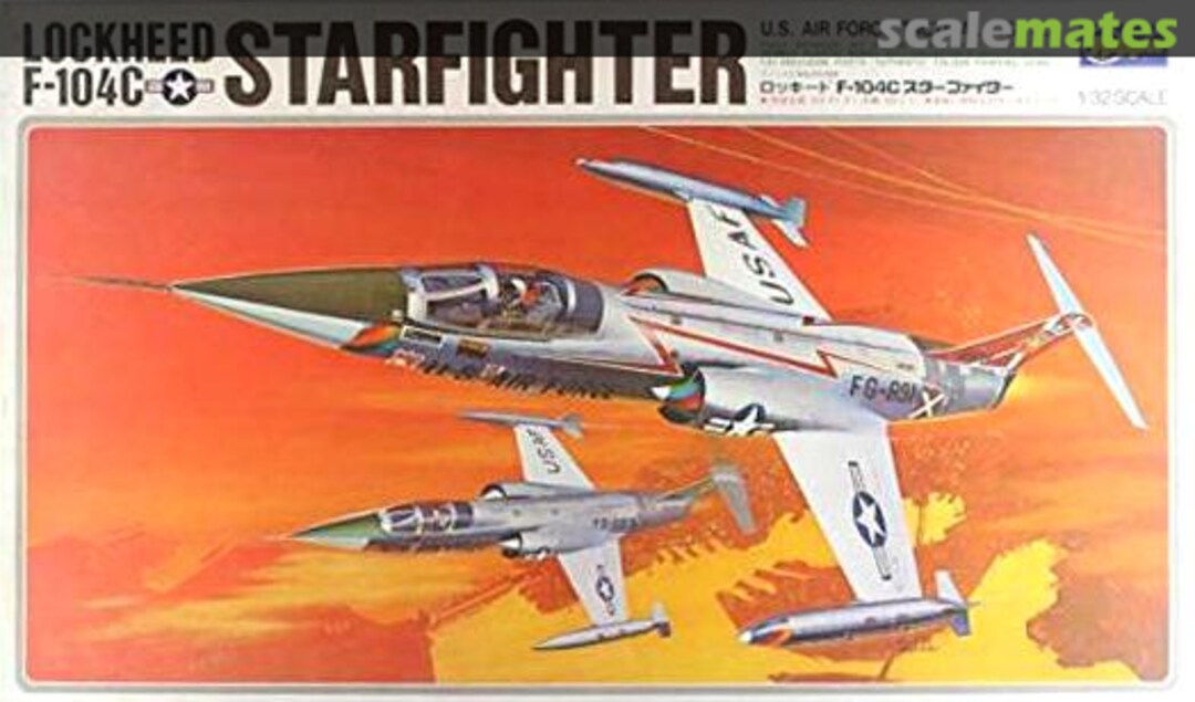 Boxart F-104C Starfighter S17 Hasegawa