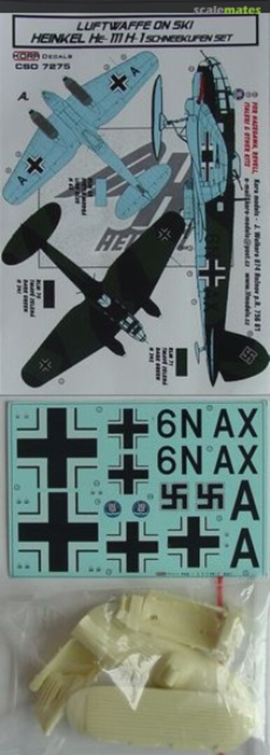 Boxart Heinkel He-111 H-1 CSD7275 Kora Models