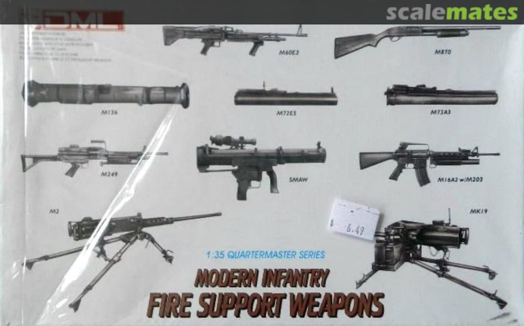 Boxart Modern Infantry Fire Support Weapons 3808 DML